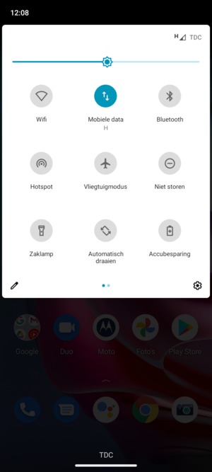 Selecteer Accubesparing