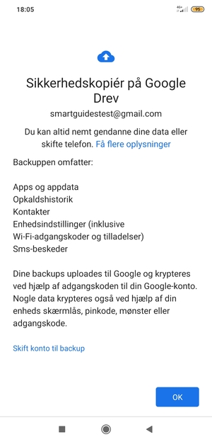 Vælg OK