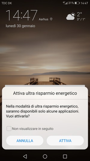 Seleziona ATTIVA