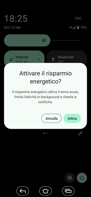 Seleziona Attiva