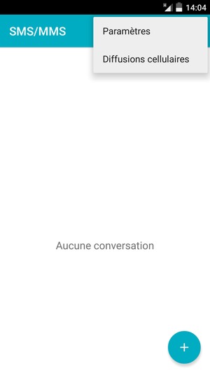 Sélectionnez Paramètres