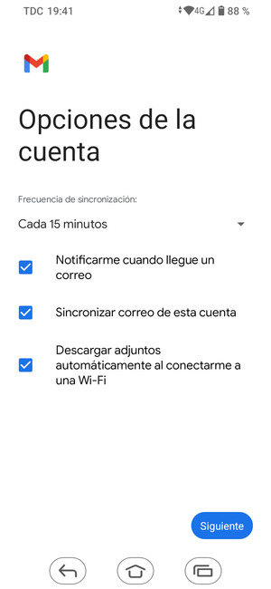 Seleccione Siguiente