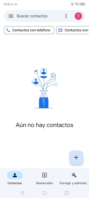 Seleccione Corregir y administrar