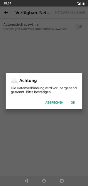 Wählen Sie OK