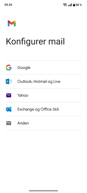 Vælg Anden