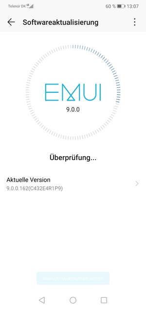 Warten Sie, bis die Suche abgeschlossen ist