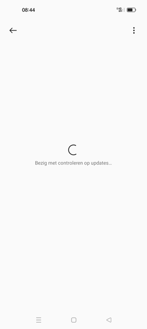 Wacht tot de zoekopdracht beëindigd is