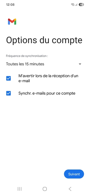 Sélectionnez Suivant