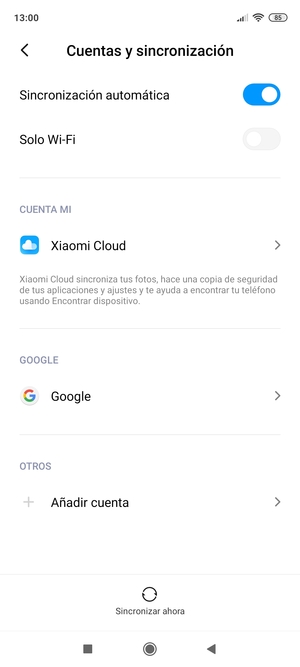 Seleccione Google