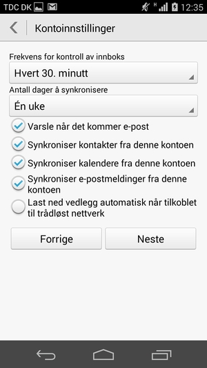 Velg Neste