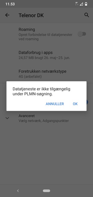 Vælg OK