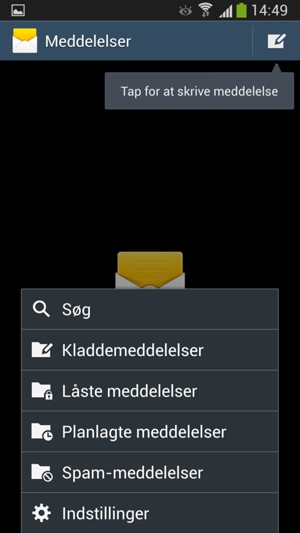 Vælg Indstillinger