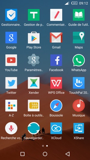 Faites défiler et sélectionnez Play Store