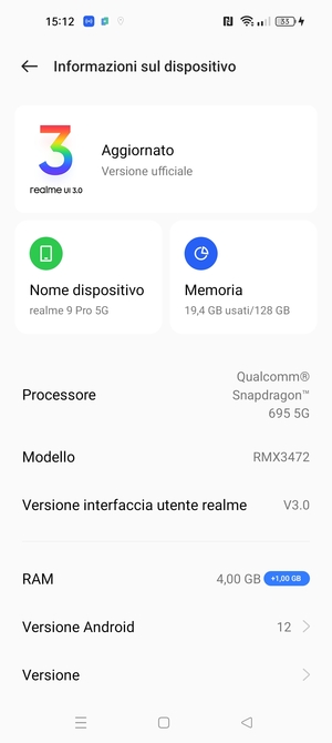 Scorri e seleziona Aggiornamento software