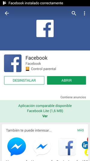 Seleccione ABRIR