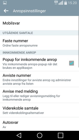 Velg Mobilsvar