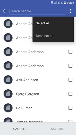 Select Select all