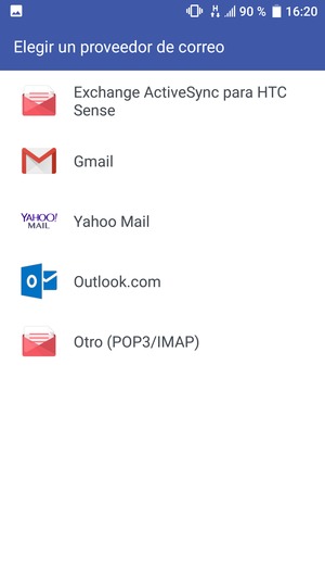 Seleccione Outlook.com 