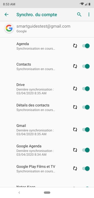 Vos contacts Google vont maintenant être synchronisés avec votre téléphone