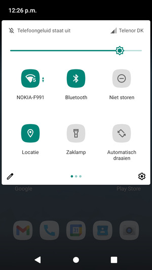 Schakel Wifi en Bluetooth uit
