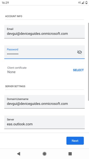 Enter your password