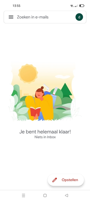 Uw account is klaar voor gebruik
