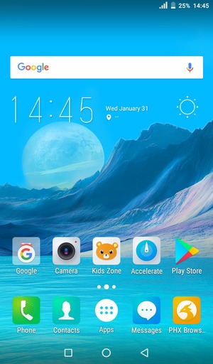 Select  Apps