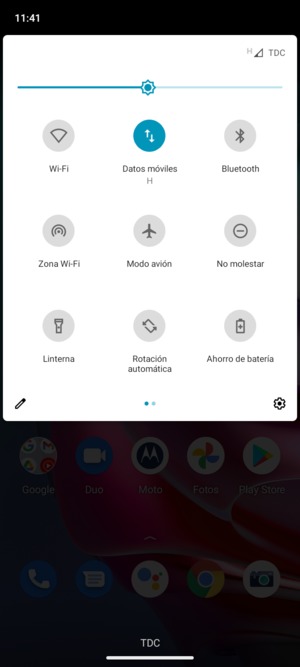 Seleccione  Ahorro de batería