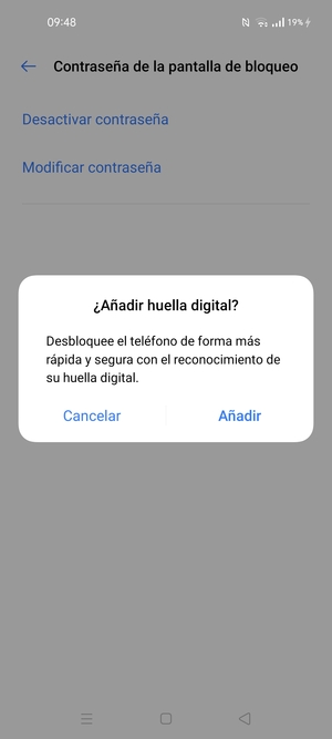 Seleccione la opción deseada
