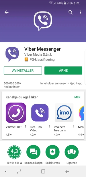 Velg ÅPNE