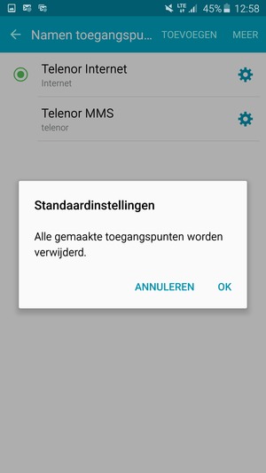 Selecteer OK