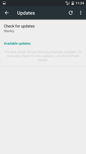 Select Refresh