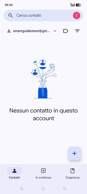 Seleziona Organizza