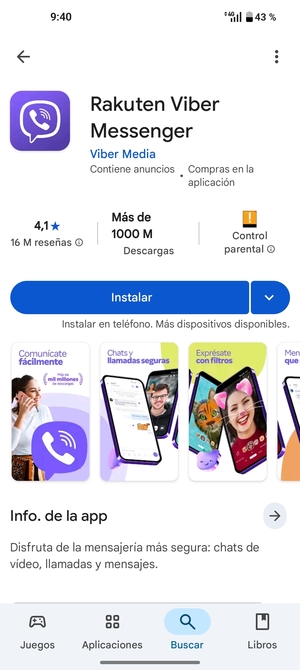 Seleccione Instalar