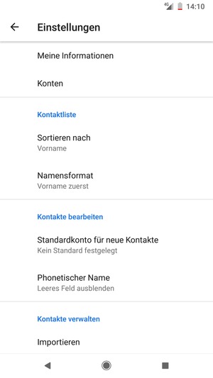 Wählen Sie Importieren