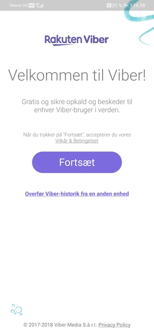 Din app er klar til brug