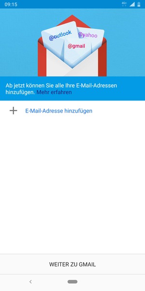 Wählen Sie E-Mail-Adresse hinzufügen