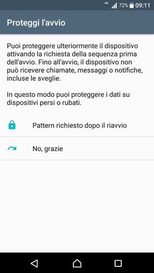 Seleziona la tua opzione preferita