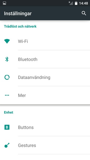 Välj Mer