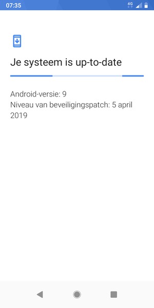 Wacht tot de zoekopdracht beëindigd is