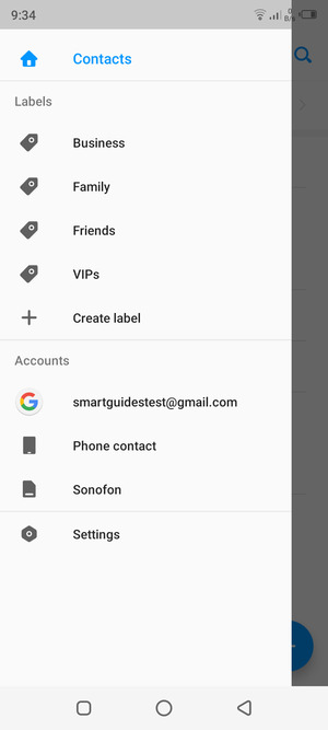 Select Settings