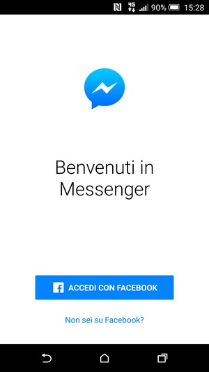 L'app è pronta per l'uso