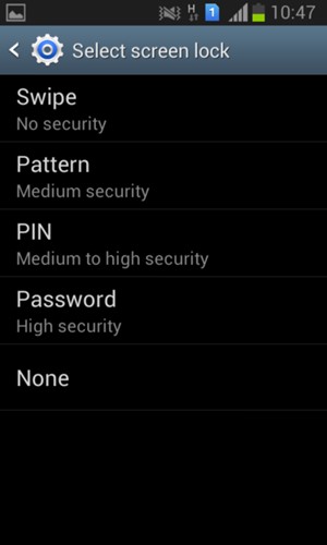 Select Pattern