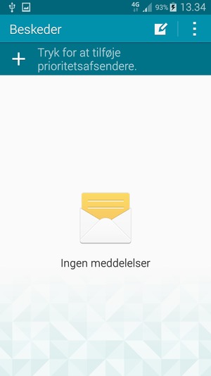 Vælg Menu-knappen
