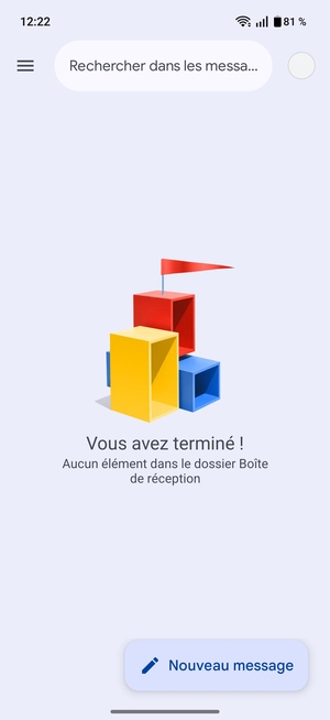 Votre messagerie Hotmail est prête à l'emploi