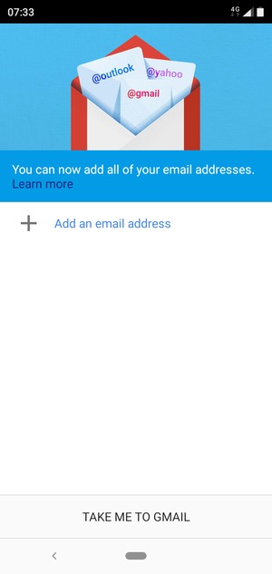 Select Add an email address