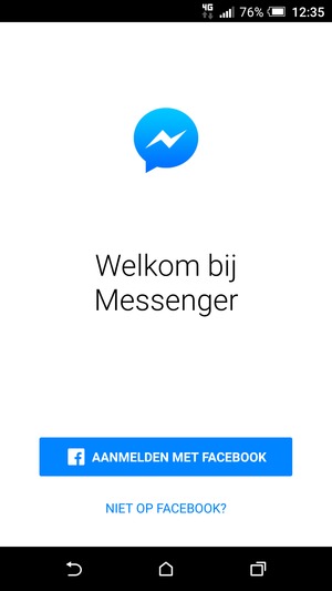Uw app is klaar voor gebruik