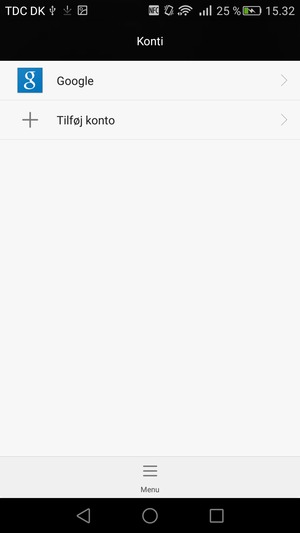 Vælg Google