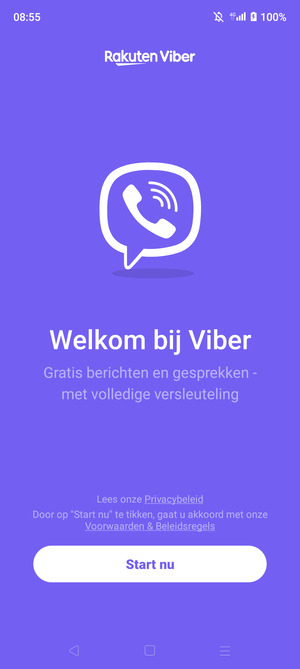 Uw app is klaar voor gebruik