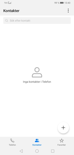 Tryck på Meny-knappen